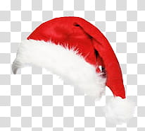 THIRD CHRISTMAS, Santa hat transparent background PNG clipart
