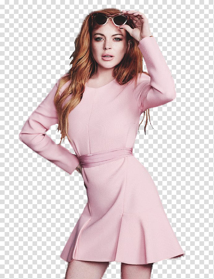 Lindsay Lohan transparent background PNG clipart
