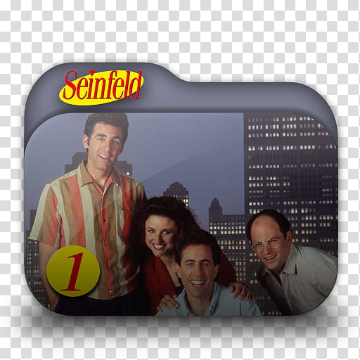 Seinfeld The Folder Icon About Nothing, season transparent background PNG clipart