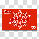 Holiday Gift Card Icons, iTunes Gift Card $ transparent background PNG clipart