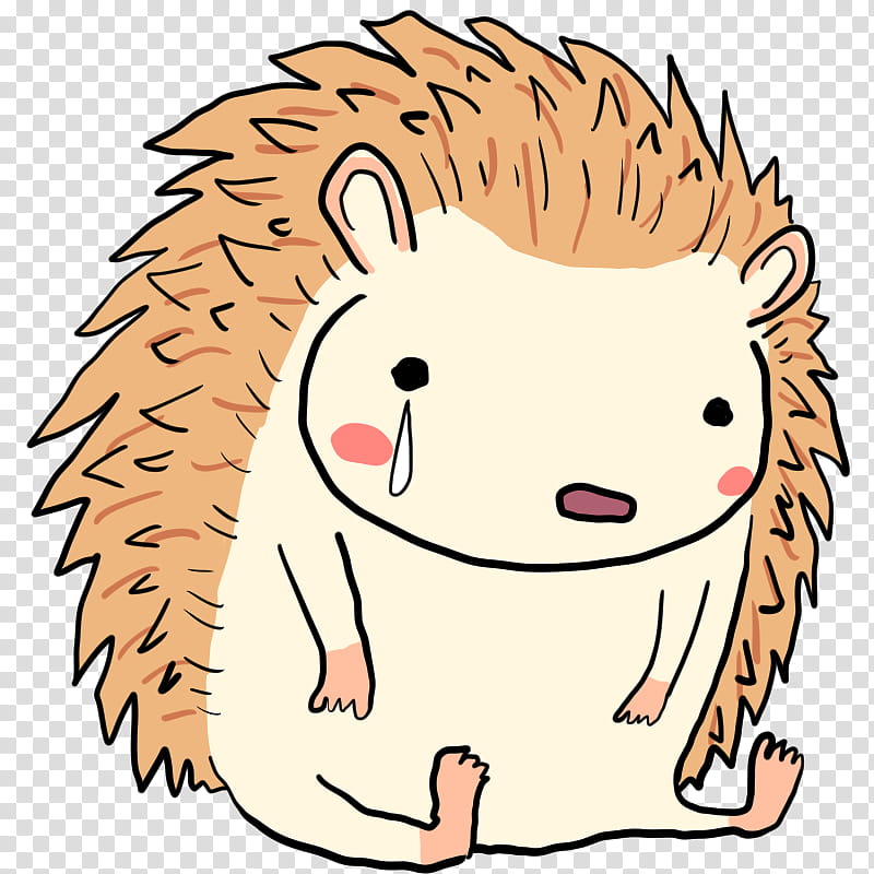 Face, Hedgehog, Sadness, Crying, Anger, Laughter, Tears, Feeling transparent background PNG clipart