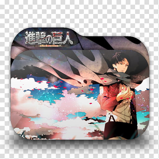 Shingeki no Kyojin Anime Folder Icon by Knives, Shingeki no Kyojin  transparent background PNG clipart