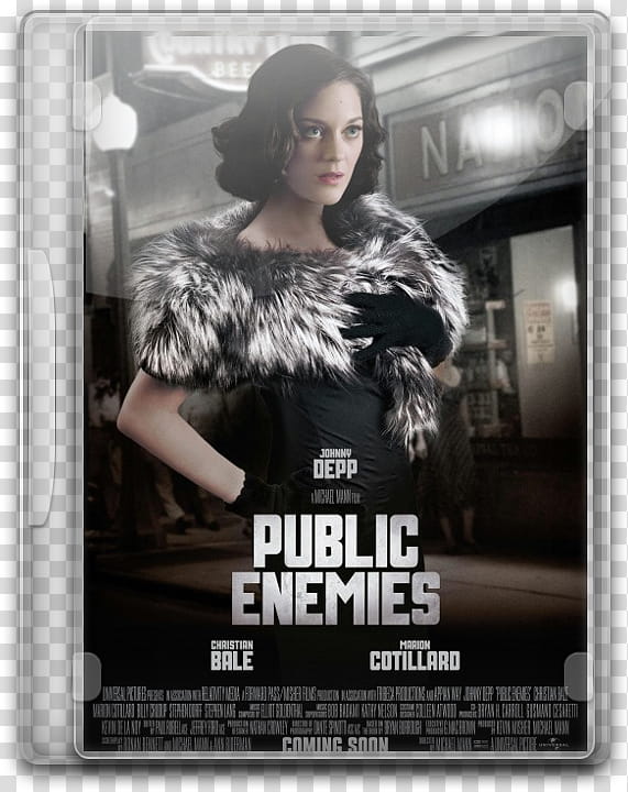 Public Enemies DVD Case Set, public_enemies_v icon transparent background PNG clipart