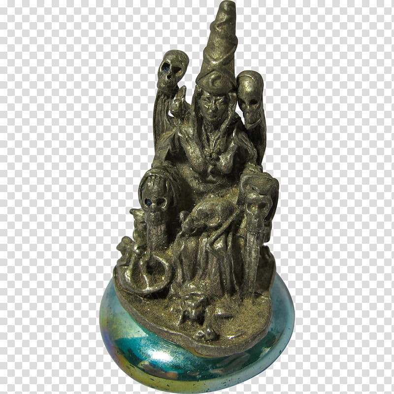 Metal, Bronze Sculpture, Hecate, Goddess, Statue, Witchcraft, Brass, Cabochon transparent background PNG clipart