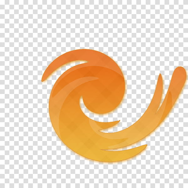 orange spiral illustration transparent background PNG clipart