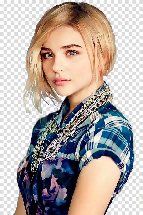 Cloeh Moretz para Teen VOGUE transparent background PNG clipart