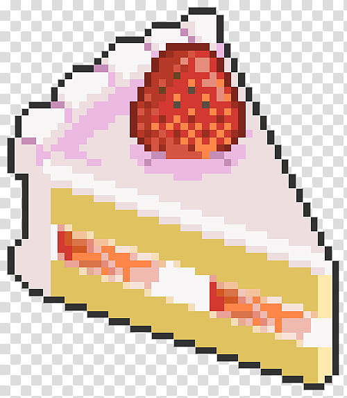 Food, slice strawberry cake transparent background PNG clipart