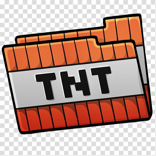 MineCraft Icon  , folder tnt, TNT logo transparent background PNG clipart
