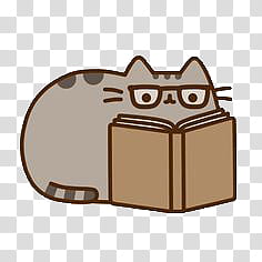 Pusheen the Cat, gray cat emoji transparent background PNG clipart