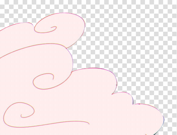, pink cloud illustration transparent background PNG clipart