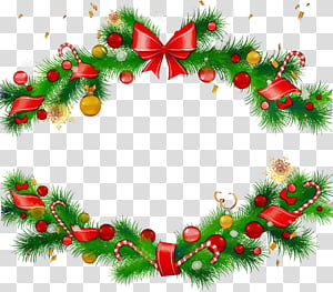 Christmas decoration, Watercolor, Paint, Wet Ink, Oregon Pine, Holly, Colorado Spruce, Plant transparent background PNG clipart thumbnail