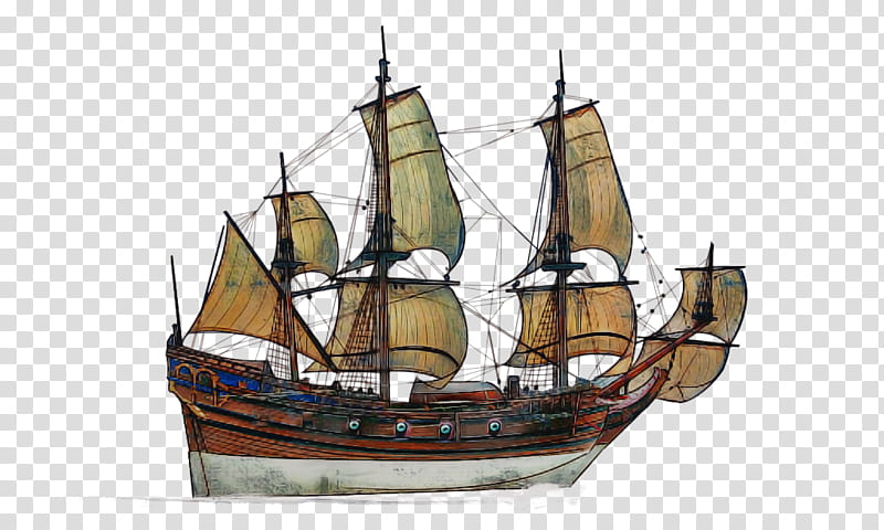 sailing ship caravel fluyt vehicle carrack, Boat, Manila Galleon, East Indiaman, Firstrate transparent background PNG clipart