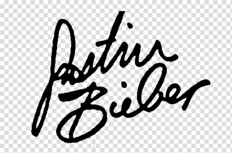 Justin Bieber V magazine, Justin Bieber signature transparent background PNG clipart