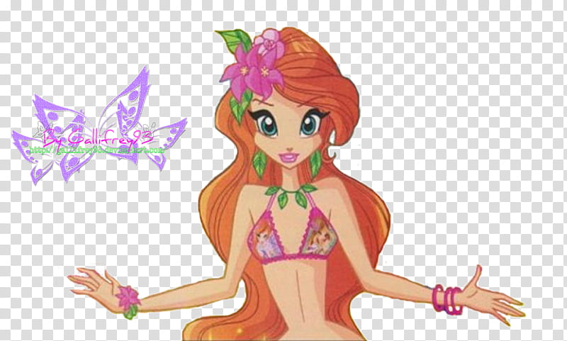 The Winx Club Bloom Couture transparent background PNG clipart