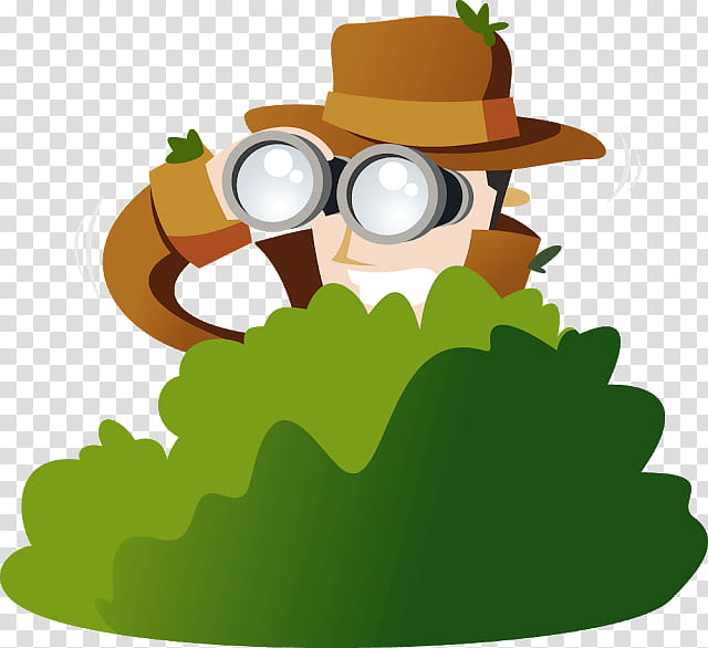 Cartoon Tree, Detective, Espionage, Private Investigator transparent background PNG clipart