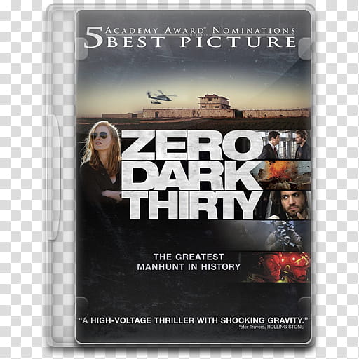 Movie Icon , Zero Dark Thirty, Zero Dark Thirty\ DVD case transparent background PNG clipart