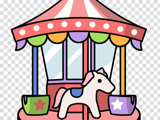 Park, Carousel Gardens Amusement Park, Fair, Pool Water Slides, Roller Coaster, Cartoon, Traveling Carnival, Pink transparent background PNG clipart