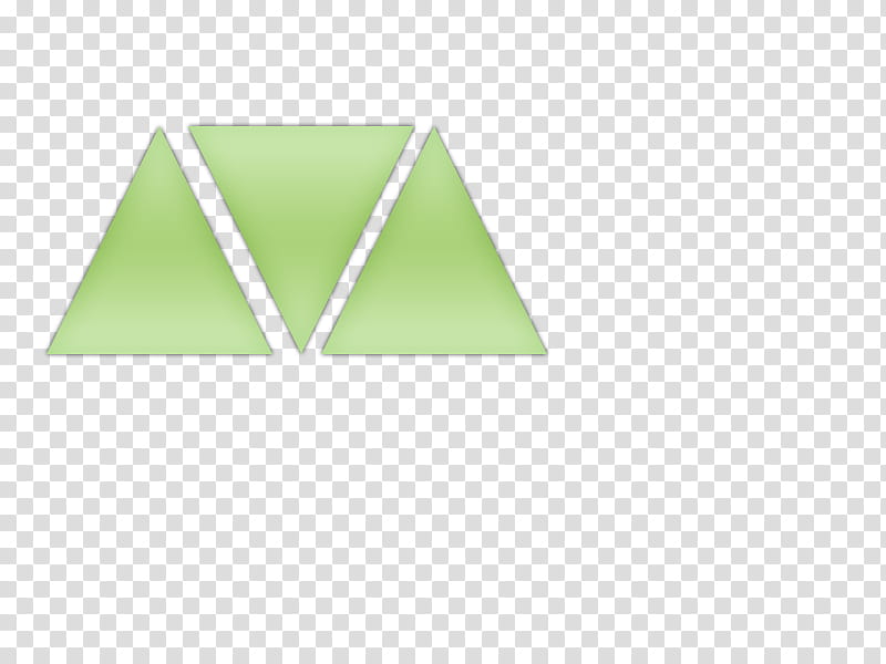 recursos, three triangular green transparent background PNG clipart