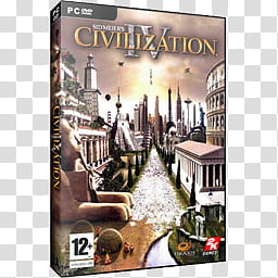 Civilization  DVD Case Icon, CIV x transparent background PNG clipart