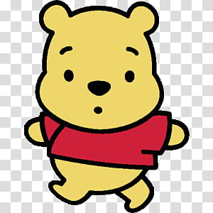 Disney Cute, Winnie the Pooh illustration transparent background PNG ...