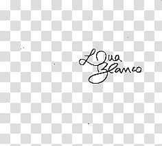 Autografo Lua Blanco transparent background PNG clipart