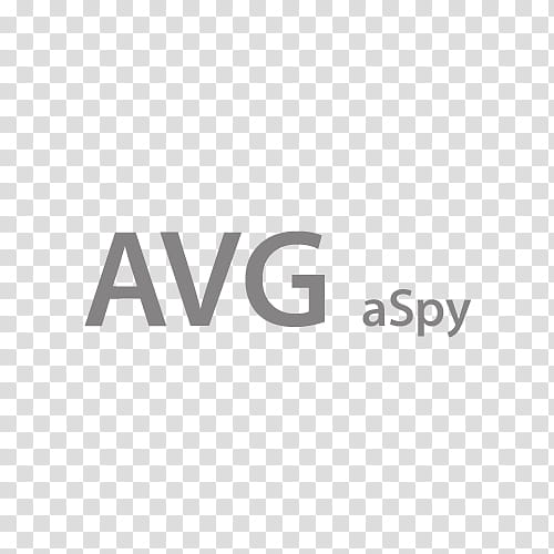 Krzp Dock Icons v  , AVG aSpy, AVG a Spy text transparent background PNG clipart