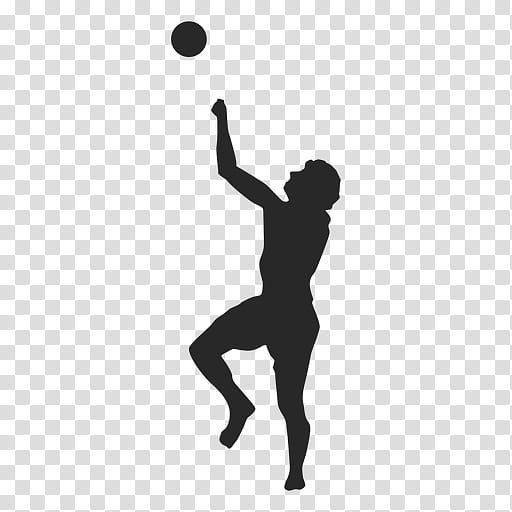 Volleyball, Silhouette, Volleyball Player, Logo, Vexelscom, Computer ...
