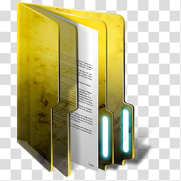 Yellow Windows  Folders, yellow and white folder transparent background PNG clipart