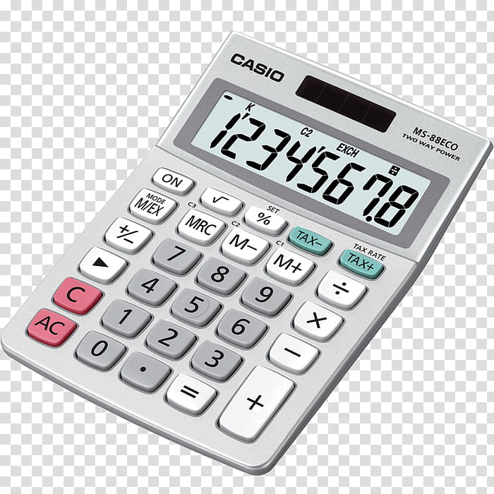 Calculator Calculator, Casio, Casio Desktop Calculator, Casio Hardwareelectronic, Casio Calculator, Desk Calculators, Numerical Digit, Office Equipment transparent background PNG clipart