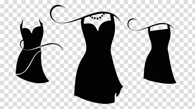 Dress Black, Little Black Dress, Fashion, Clothing, Kokerjurk, Formal Wear, Silhouette, Folk Costume transparent background PNG clipart
