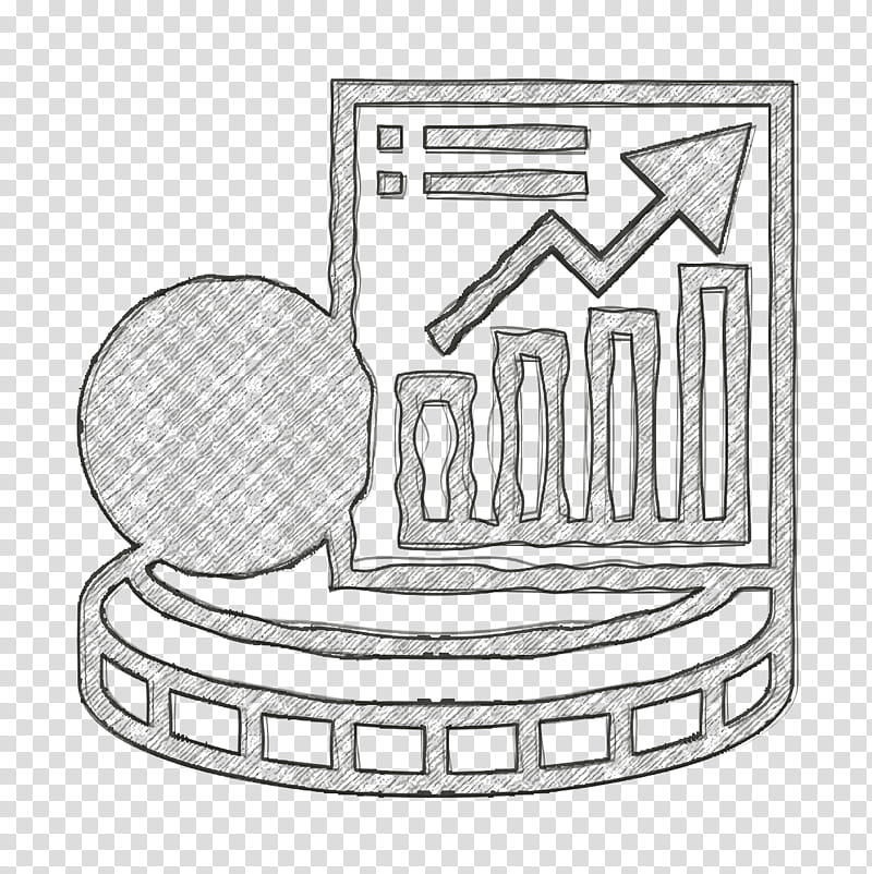 Dollar icon Accounting icon Income icon, Line Art, Coloring Book, Logo transparent background PNG clipart