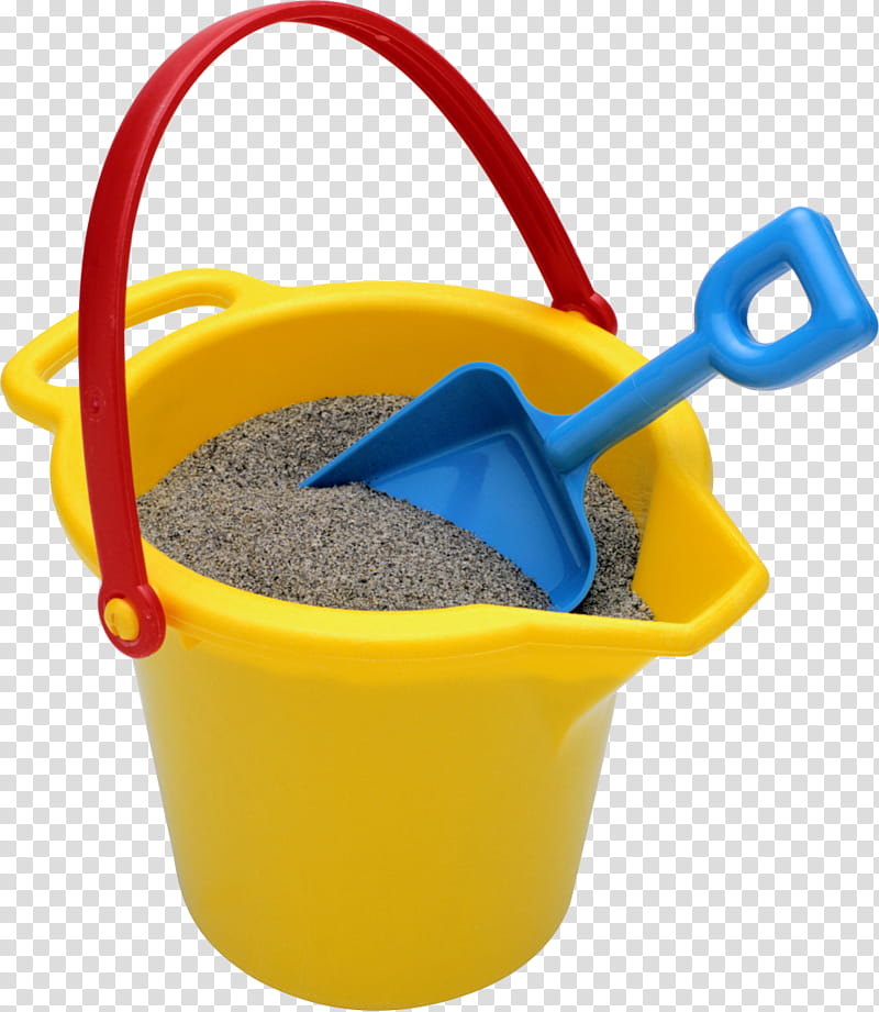 Bucket And Spade, Shovel, Sand, Drawing, Yellow, Electric Blue, Plastic transparent background PNG clipart