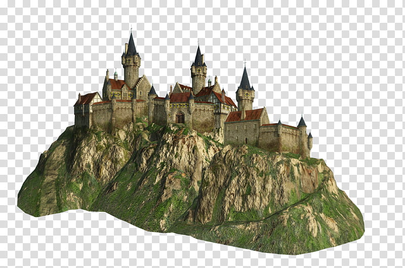 Castle on a Mountain, castle on mountain transparent background PNG clipart