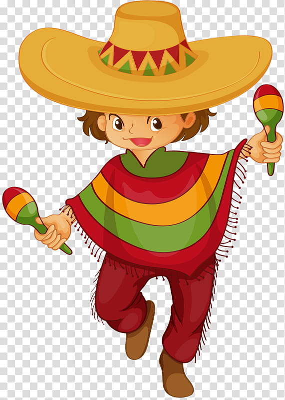 Hat, Mexico, Sombrero, Cartoon, Costume, Costume Hat transparent background PNG clipart