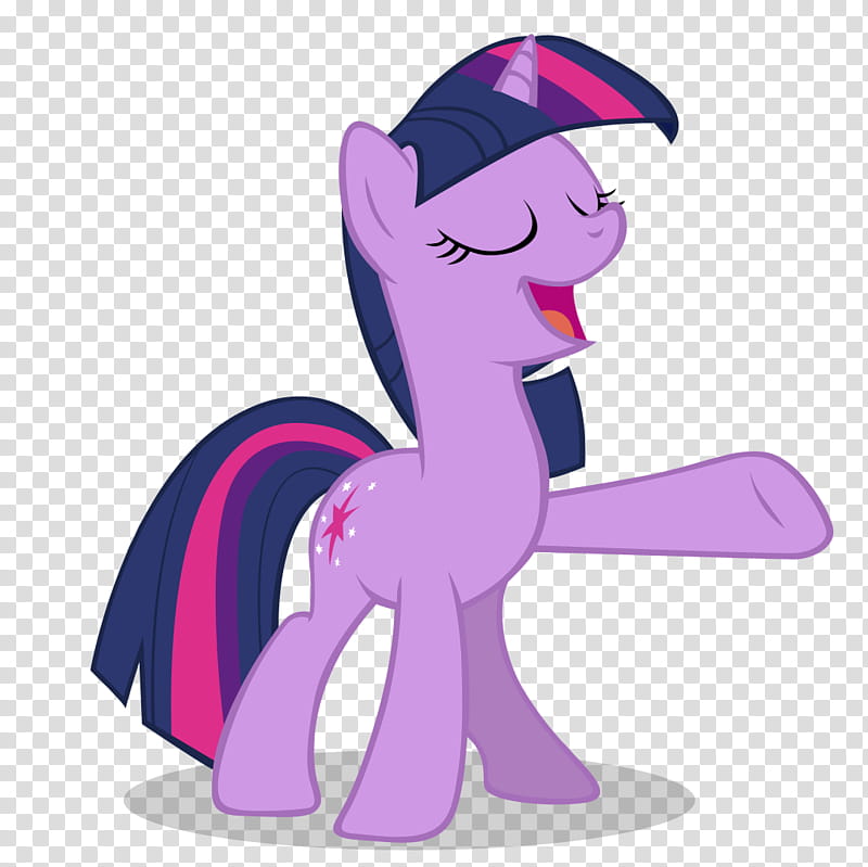 Today is going to be a good day, purple My Little Pony character transparent background PNG clipart