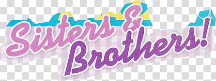 sisters & brothers illustration transparent background PNG clipart