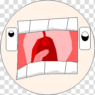 AARGH ITS A SHOUTY MAN aka mouth test transparent background PNG clipart