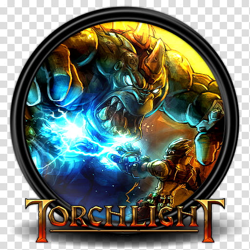 Games , Torchlight game icon transparent background PNG clipart