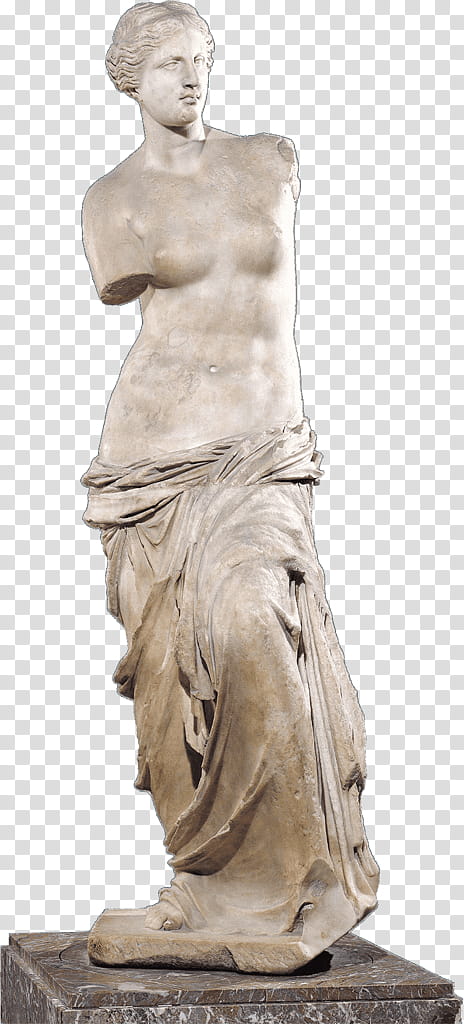 Venus, Venus De Milo, Louvre Museum, Sculpture, Ancient Greek Sculpture, Painting, Statue, Winged Victory Of Samothrace transparent background PNG clipart