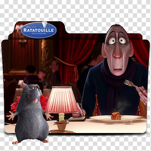 Ratatouille  Folder Icon, DAY..U () transparent background PNG clipart