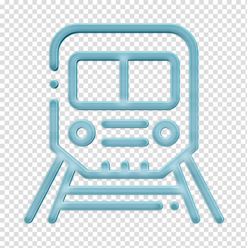 Subway icon Train icon Train Station icon, Line transparent background PNG clipart