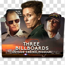 Movie Collection Folder Icon Part , Three Billboards_x transparent background PNG clipart