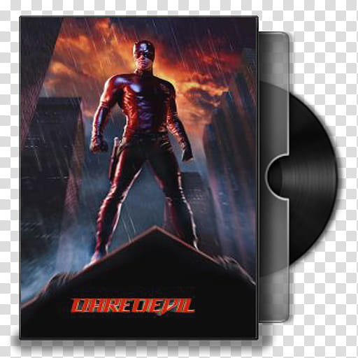 Marvel Movie Folder Icon Clean , DareDevil transparent background PNG clipart