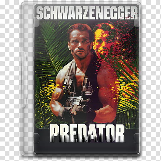 Movie Icon , Predator, Predator DVD case transparent background PNG clipart