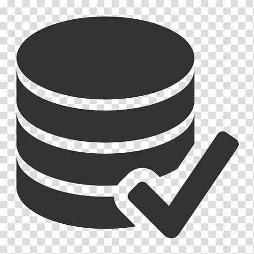 Mysql Logo, Database, Computer Servers, View, Flatfile Database, Line, Blackandwhite, Cylinder transparent background PNG clipart