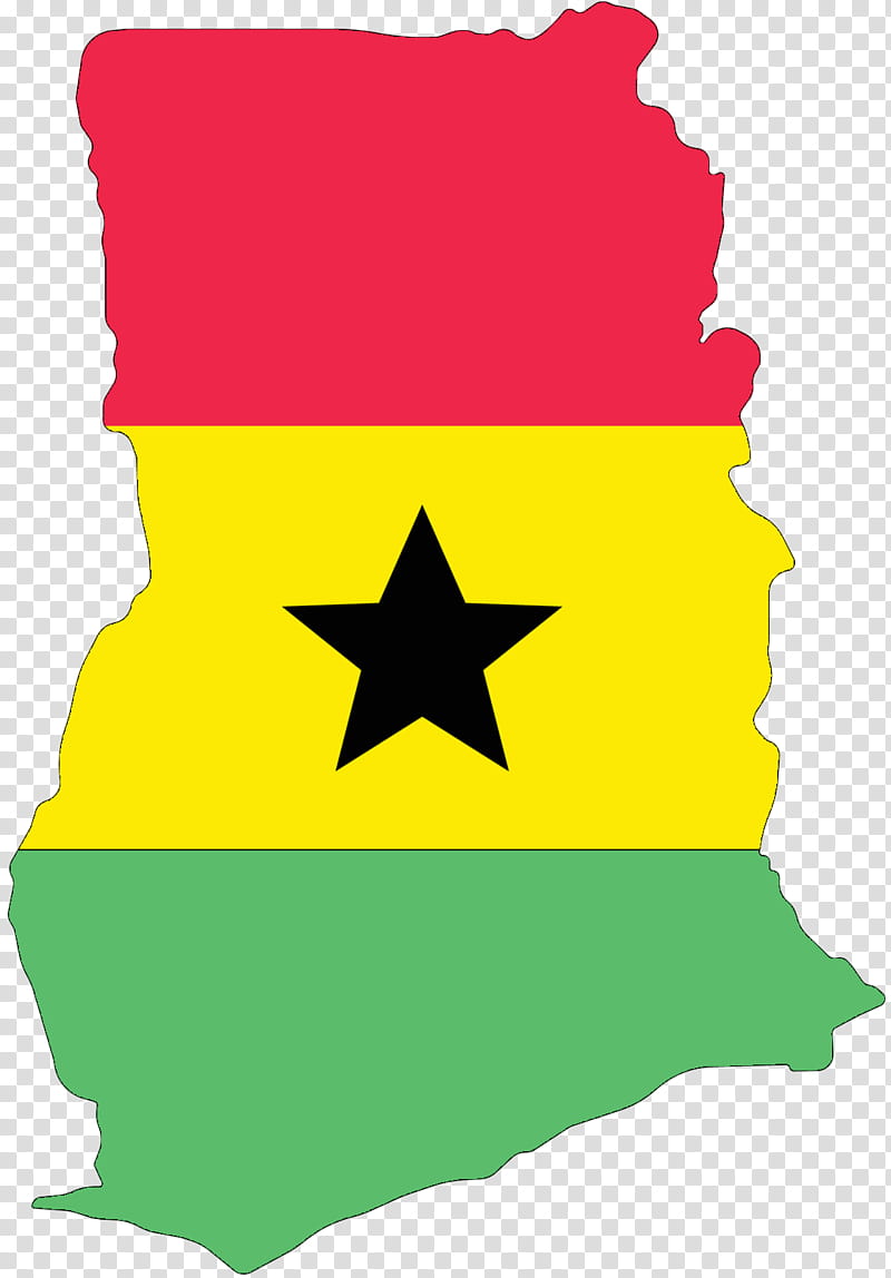 Flag, Ghana, Flag Of Ghana, Map, Green, Yellow transparent background PNG clipart