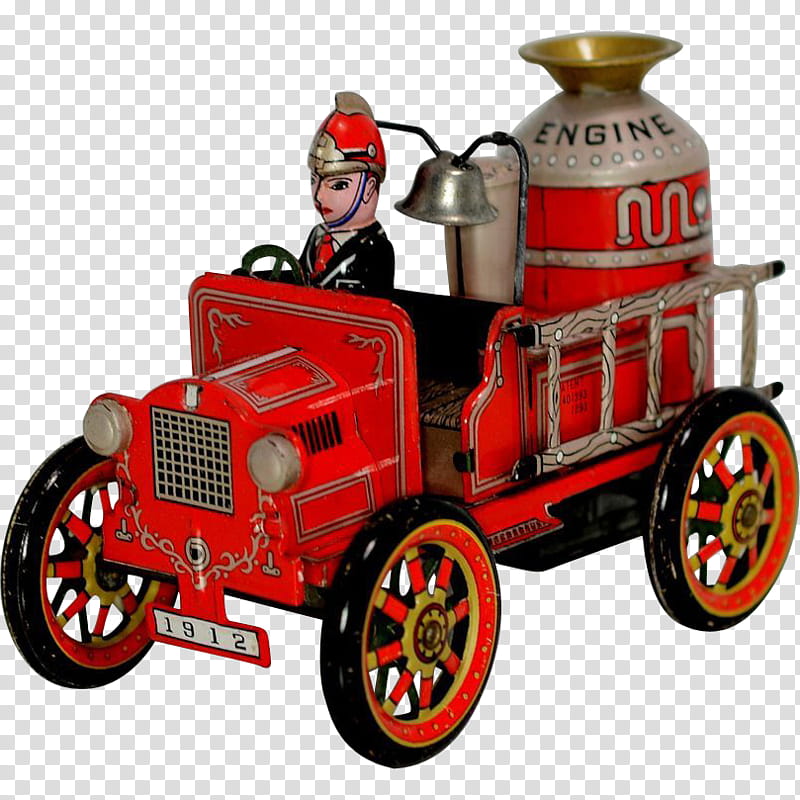 Firefighter, Fire Engine, Weber Smokey Joe, Toy, Model Car, Collectable, Vehicle, Siren transparent background PNG clipart