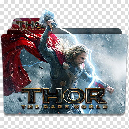 Thor and Hulk Movies Folder Icon , dark, Thor The Dark world folder icon transparent background PNG clipart