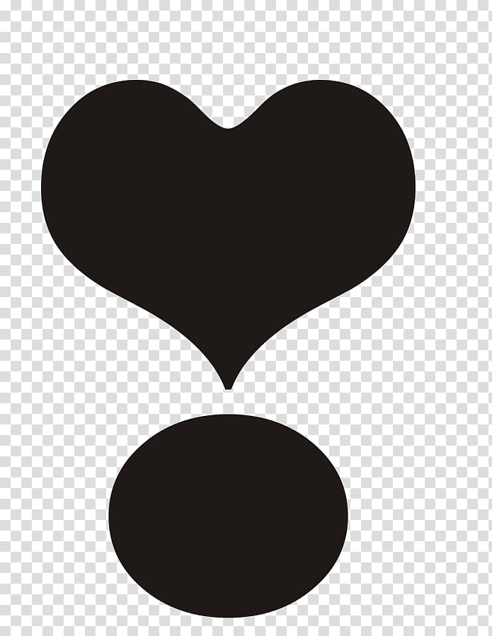 Question Mark, Exclamation Mark, Interjection, Heart, Interrogative Word, Heart Black, Blackandwhite, Logo transparent background PNG clipart