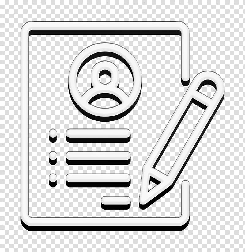 Interview Icon, Resume Icon, Portfolio Icon, Technology, Line, Computer Icons, Meter, Line Art transparent background PNG clipart